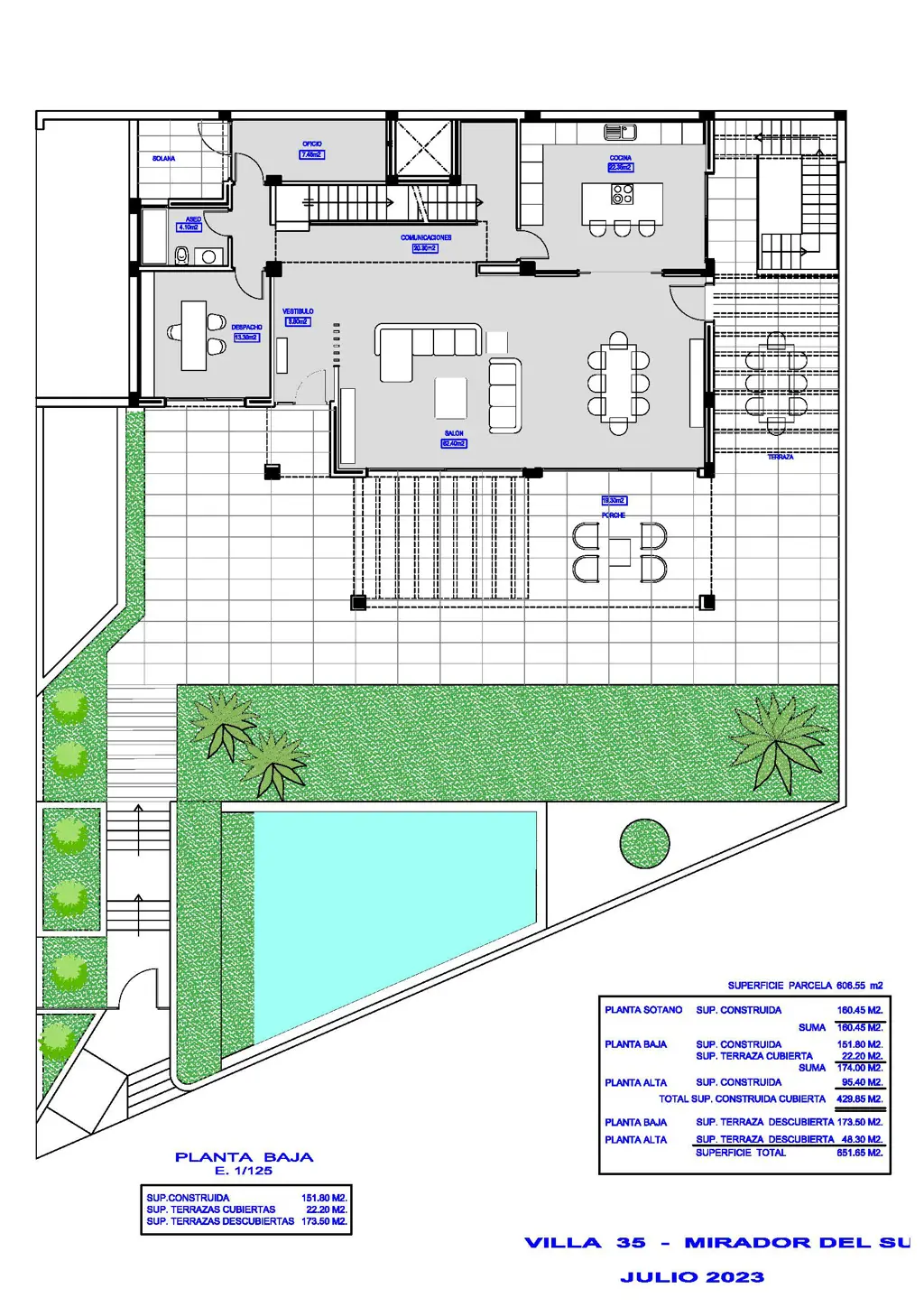 Image of 3 bed villa for sale in San Eugenio Alto, Mirador del Sur