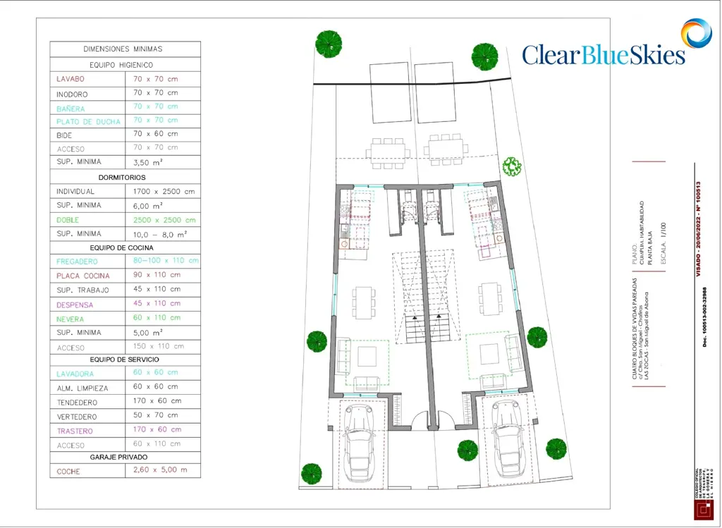 Image of 3 bed townhouse for sale in Las Zocas