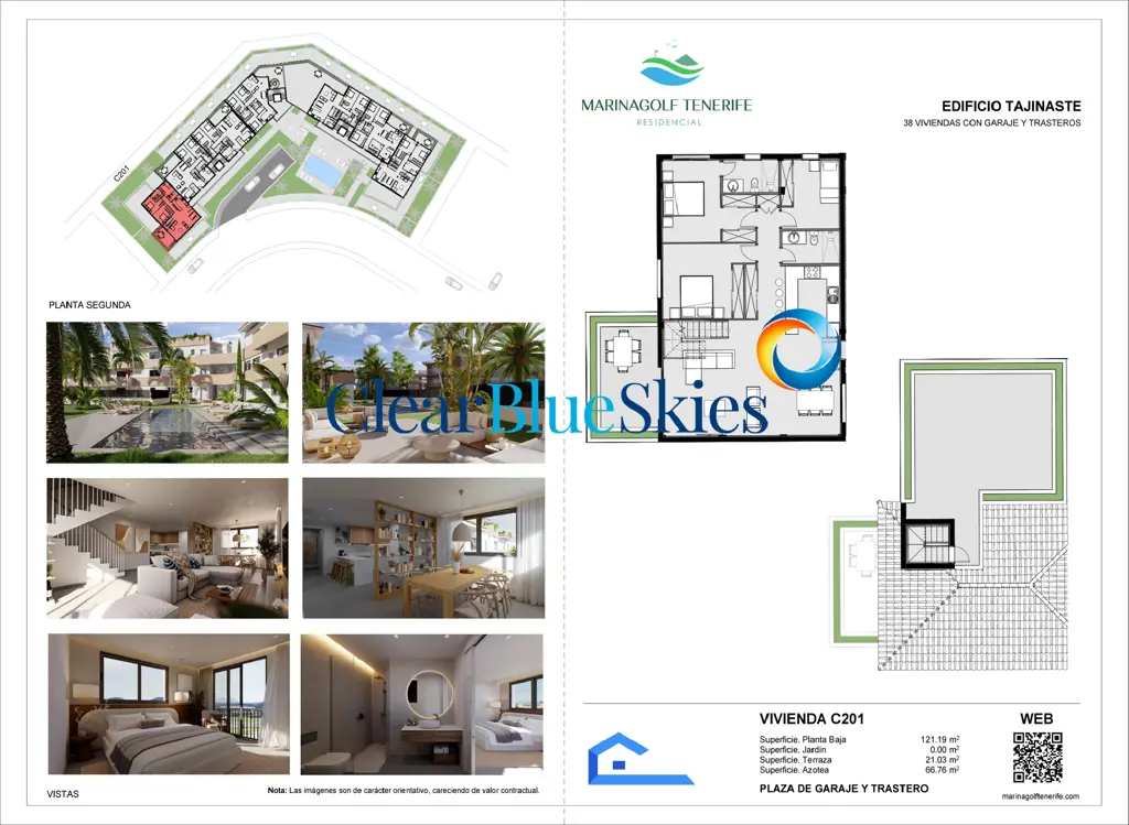 Image of 3 bed duplex for sale in Amarilla Golf, Marina Golf