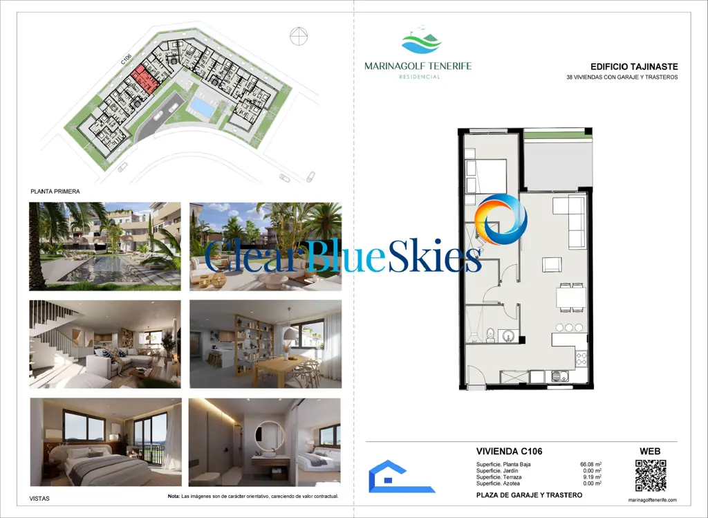 Image of 1 bed apartment for sale in Amarilla Golf, Marina Golf